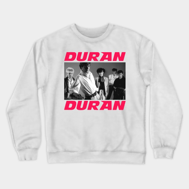 duran duran vintage Crewneck Sweatshirt by SYNDICATE WORLD